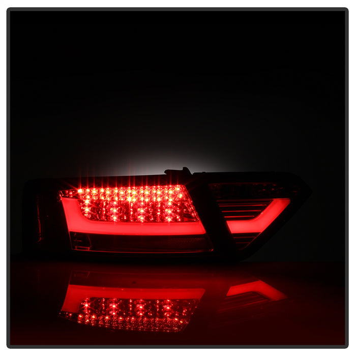 Spyder Auto 5083258 LED Tail Lights; LED Model Only; Not Compatible w/Incandescent Model; Red Clear; - Truck Part Superstore