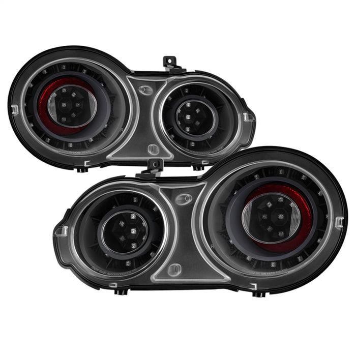 Spyder Auto 5083265 LED Tail Lights; Black; - Truck Part Superstore