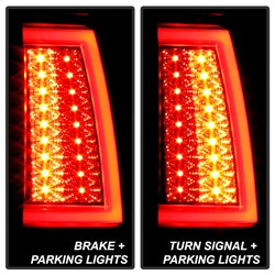 Spyder Auto 5083272 LED Tail Lights; Version 2; Black Smoke; - Truck Part Superstore