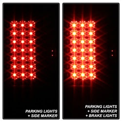 Spyder Auto 5083296 LED Tail Lights; Black Smoke; - Truck Part Superstore