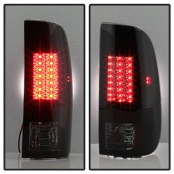 Spyder Auto 5083302 LED Tail Lights; Version 2; Black Smoke; - Truck Part Superstore