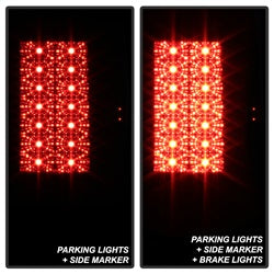 Spyder Auto 5083302 LED Tail Lights; Version 2; Black Smoke; - Truck Part Superstore