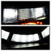 Spyder Auto 5083319 DRL LED Projector Headlights; Black; - Truck Part Superstore