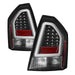 Spyder Auto 5083326 Light Bar LED Tail Lights; Version 2; Black; - Truck Part Superstore