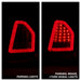 Spyder Auto 5083333 Light Bar LED Tail Lights; Version 2; Red Clear; - Truck Part Superstore