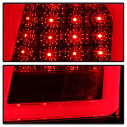 Spyder Auto 5083333 Light Bar LED Tail Lights; Version 2; Red Clear; - Truck Part Superstore