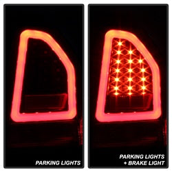 Spyder Auto 5083357 Light Bar LED Tail Lights; Version 2; Black; - Truck Part Superstore