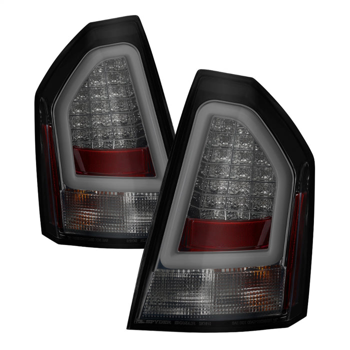 Spyder Auto 5083371 Light Bar LED Tail Lights; Version 2; Smoke; - Truck Part Superstore