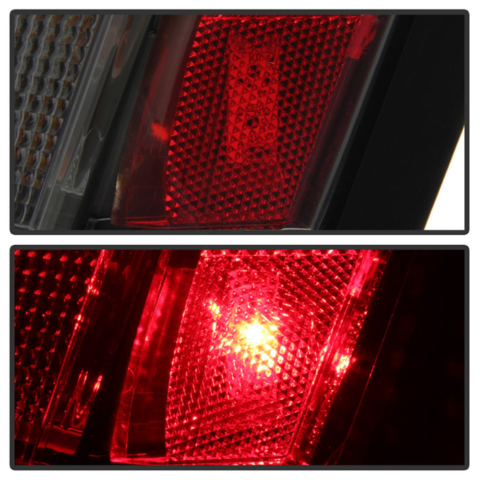 Spyder Auto 5083371 Light Bar LED Tail Lights; Version 2; Smoke; - Truck Part Superstore