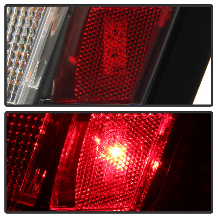 Spyder Auto 5083388 Light Bar LED Tail Lights; Version 2; Black; - Truck Part Superstore