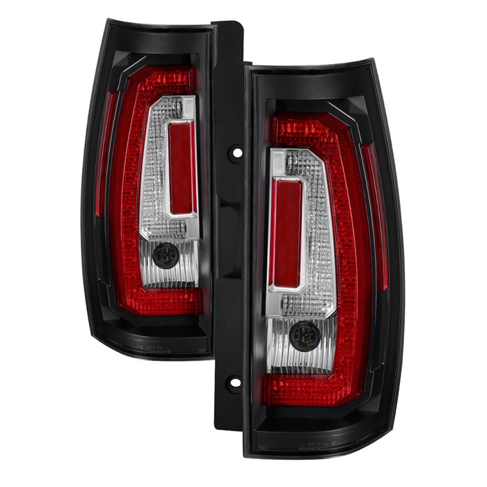 Spyder Auto 5083418 Light Bar LED Tail Lights; Version 2; Black; - Truck Part Superstore