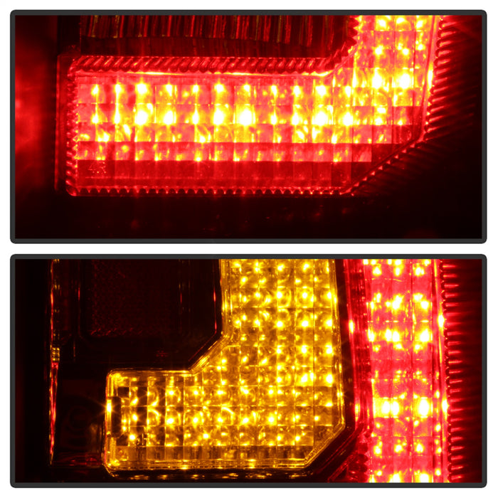 Spyder Auto 5083418 Light Bar LED Tail Lights; Version 2; Black; - Truck Part Superstore