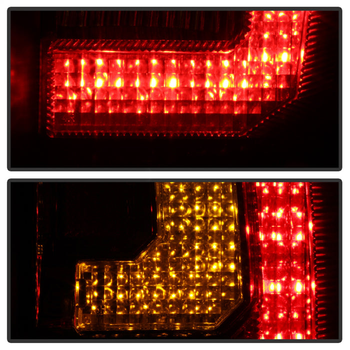 Spyder Auto 5083425 Light Bar LED Tail Lights; Version 2; Black Smoke; - Truck Part Superstore
