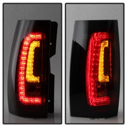 Spyder Auto 5083425 Light Bar LED Tail Lights; Version 2; Black Smoke; - Truck Part Superstore