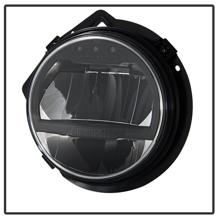 Spyder Auto 5083456 LED Crystal Headlights; Pair; Black; - Truck Part Superstore