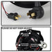 Spyder Auto 5083456 LED Crystal Headlights; Pair; Black; - Truck Part Superstore