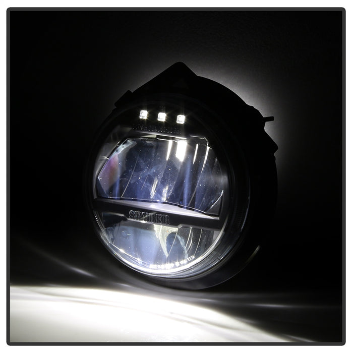 Spyder Auto 5083456 LED Crystal Headlights; Pair; Black; - Truck Part Superstore