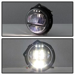 Spyder Auto 5083456 LED Crystal Headlights; Pair; Black; - Truck Part Superstore