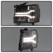 Spyder Auto 5083524 DRL LED Projector Headlights; Version 2; Black; - Truck Part Superstore