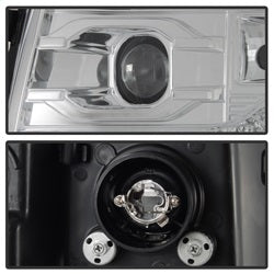 Spyder Auto 5083586 DRL LED Projector Headlights; Version 2; Chrome; - Truck Part Superstore