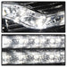 Spyder Auto 5083586 DRL LED Projector Headlights; Version 2; Chrome; - Truck Part Superstore