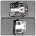 Spyder Auto 5083586 DRL LED Projector Headlights; Version 2; Chrome; - Truck Part Superstore