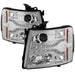 Spyder Auto 5083586 DRL LED Projector Headlights; Version 2; Chrome; - Truck Part Superstore