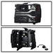 Spyder Auto 5083609 DRL LED Projector Headlights; Version 3; Black; - Truck Part Superstore
