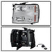 Spyder Auto 5083616 DRL LED Projector Headlights; Version 3; Chrome; - Truck Part Superstore