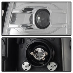 Spyder Auto 5083616 DRL LED Projector Headlights; Version 3; Chrome; - Truck Part Superstore