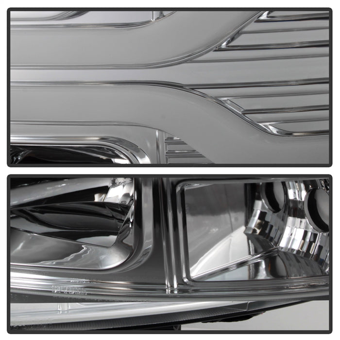 Spyder Auto 5083616 DRL LED Projector Headlights; Version 3; Chrome; - Truck Part Superstore