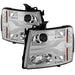 Spyder Auto 5083616 DRL LED Projector Headlights; Version 3; Chrome; - Truck Part Superstore