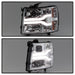 Spyder Auto 5083616 DRL LED Projector Headlights; Version 3; Chrome; - Truck Part Superstore