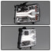 Spyder Auto 5083616 DRL LED Projector Headlights; Version 3; Chrome; - Truck Part Superstore