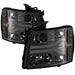 Spyder Auto 5083623 DRL LED Projector Headlights; Version 3; Smoke; - Truck Part Superstore