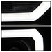 Spyder Auto 5083630 Light Bar DRL LED Projector Headlights; Version 2; Black; - Truck Part Superstore