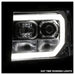 Spyder Auto 5083647 Light Bar DRL LED Projector Headlights; Version 2; Chrome; - Truck Part Superstore
