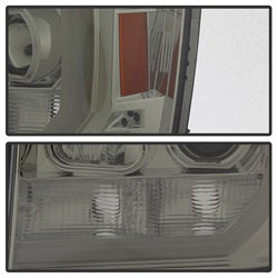 Spyder Auto 5083654 Light Bar DRL LED Projector Headlights; Version 2; Smoke; - Truck Part Superstore
