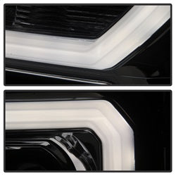 Spyder Auto 5083654 Light Bar DRL LED Projector Headlights; Version 2; Smoke; - Truck Part Superstore