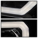 Spyder Auto 5083654 Light Bar DRL LED Projector Headlights; Version 2; Smoke; - Truck Part Superstore