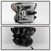 Spyder Auto 5083661 DRL LED Projector Headlights; Bulbs Included; Pair; Chrome; - Truck Part Superstore