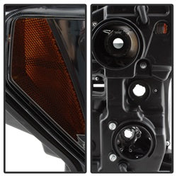 Spyder Auto 5083678 DRL LED Projector Headlights; Bulbs Included; Pair; Smoke; - Truck Part Superstore