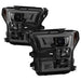 Spyder Auto 5083678 DRL LED Projector Headlights; Bulbs Included; Pair; Smoke; - Truck Part Superstore