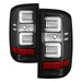 Spyder Auto 5083722 Light Bar LED Tail Lights; Pair; Black; - Truck Part Superstore
