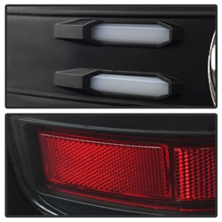 Spyder Auto 5083722 Light Bar LED Tail Lights; Pair; Black; - Truck Part Superstore