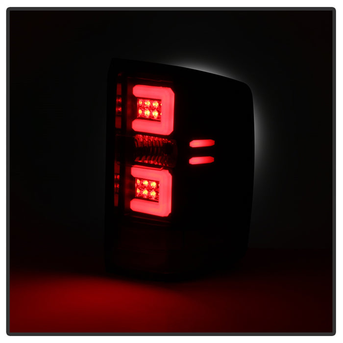 Spyder Auto 5083722 Light Bar LED Tail Lights; Pair; Black; - Truck Part Superstore
