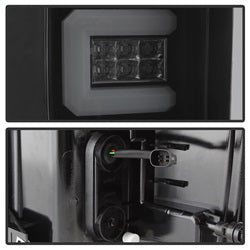 Spyder Auto 5083739 Light Bar LED Tail Lights; Pair; Black Smoke; - Truck Part Superstore