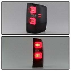 Spyder Auto 5083739 Light Bar LED Tail Lights; Pair; Black Smoke; - Truck Part Superstore