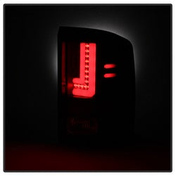 Spyder Auto 5083777 Light Bar LED Tail Lights; Will Only Fit Factory LED Models; Pair; Black; - Truck Part Superstore