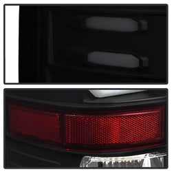 Spyder Auto 5083784 Light Bar LED Tail Lights; Will Only Fit Factory LED Models; Pair; Black Smoke; - Truck Part Superstore